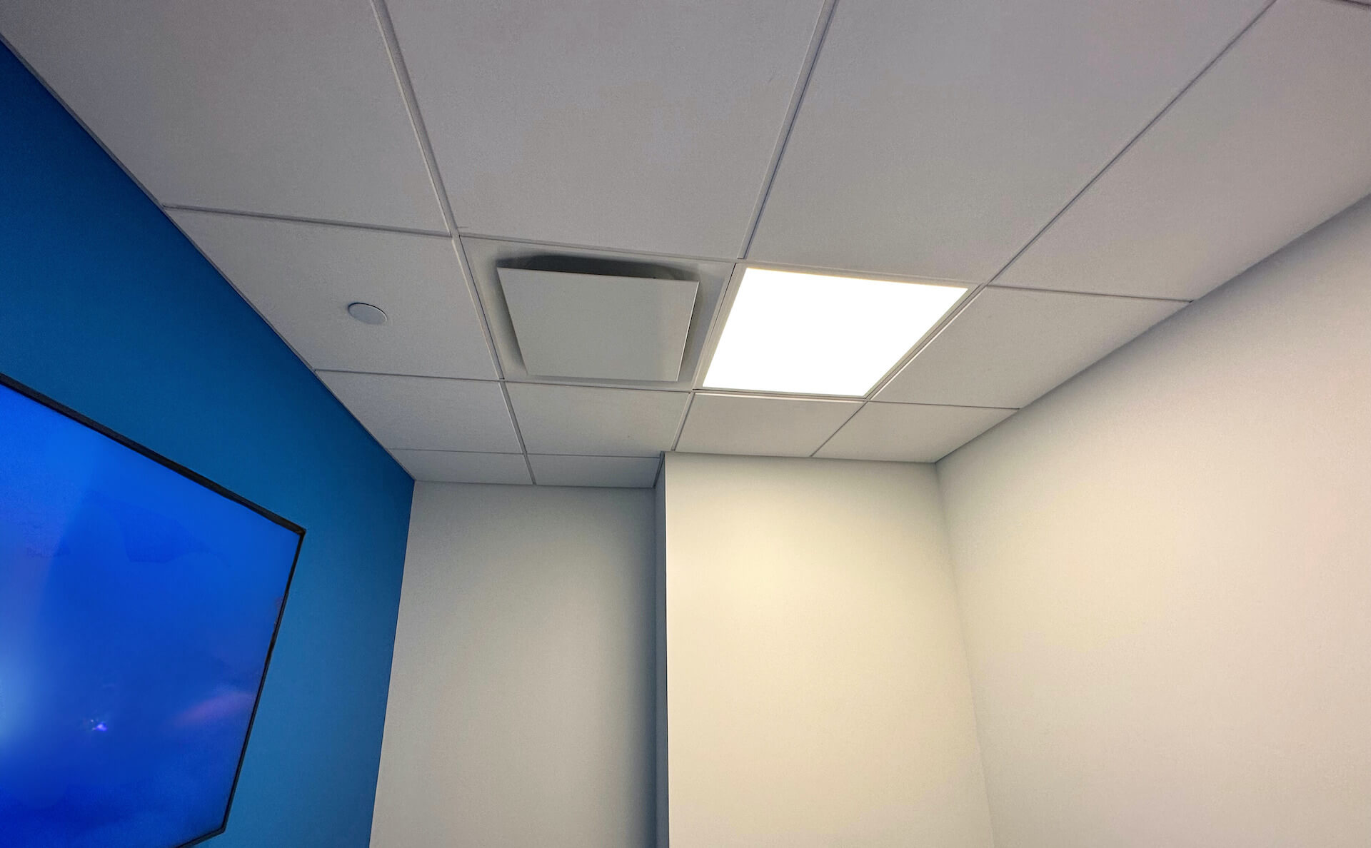Drop ceiling installation services for commercial spaces